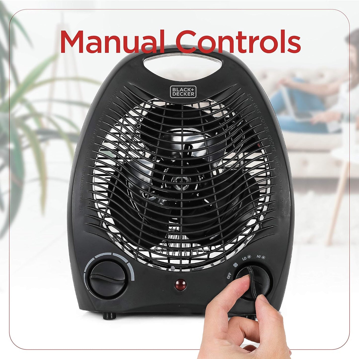 BLACK & DECKER Lightweight Space Heater