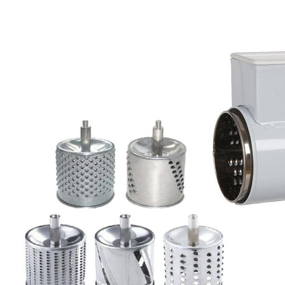 Food Mills Nut Grinder Drum Grater Suction Grinder for Adults Whi