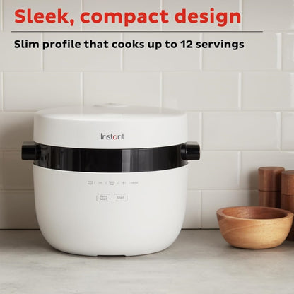 Instant Pot 140-2012-02 12 Cup Multi-Grain/Rice &  Slow Cooker
