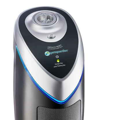 3-in-1 True HEPA Air Purifier with UV Sanitizer and Odor Reduction, 22 in. Tower