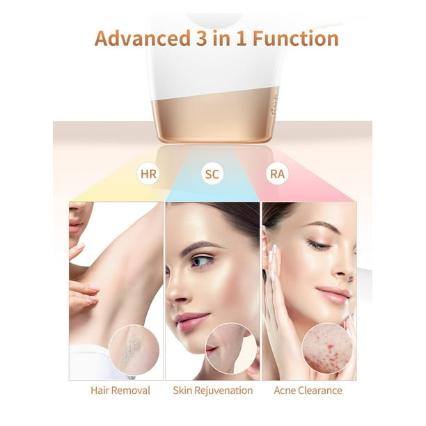 IPL Laser Hair Removal,JOOYEE Epilator Upgraded to 999,900 Flashe