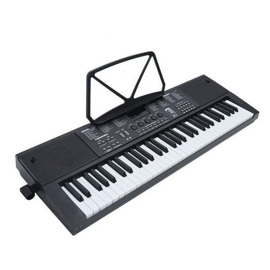 Fyydes Electric Keyboard Piano 61 Keys Electronic Organ Teaching Function with Li