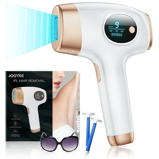 IPL Laser Hair Removal,JOOYEE Epilator Upgraded to 999,900 Flashe